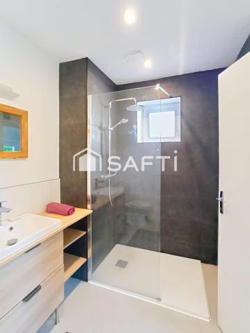 Maison rénovée, 70 m², 2 chambres, jardin.