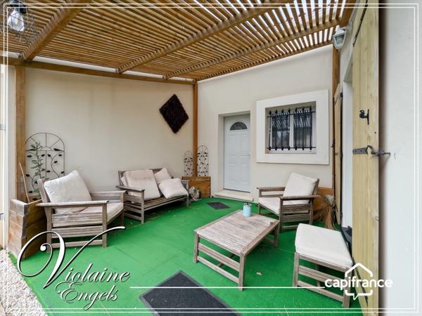 Maison de plain-pied 115 m² – 4 chambres – Jardin avec piscine – Argens-Minervois