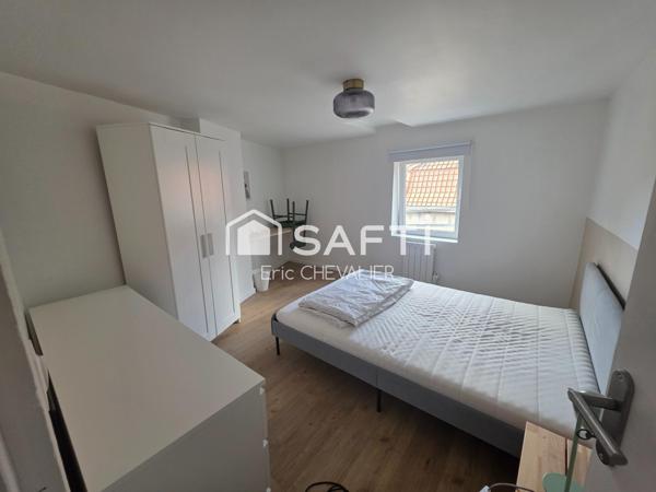 4 chambres,2 sdb,cour,investisseur,métro