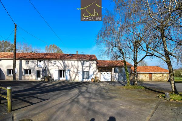 Longère au calme avec deux logements et dépendances