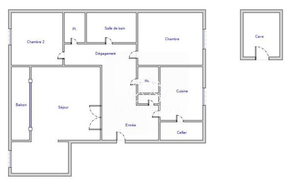 APPARTEMENT T4 – PROCHE DES COMMODITÉS – BALCON
