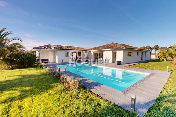 Élégante maison F3 de plain pied avec piscine et terrain clos
