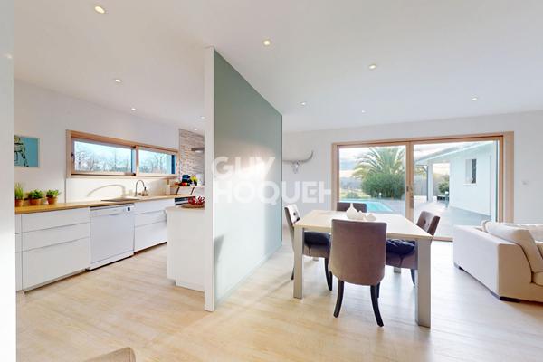 Élégante maison F3 de plain pied avec piscine et terrain clos