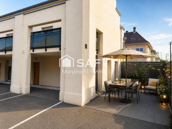 Appartement au rez-de-chaussée - Meinau Baggersee