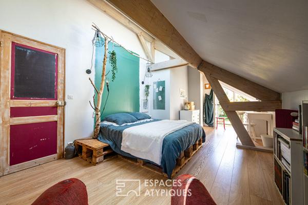 La maison de caractère rénovée avec jardin à proximité du centre-ville