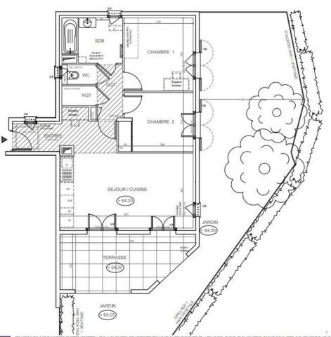 Appartement à vendre 3 pièces 62 m² Grimaud
