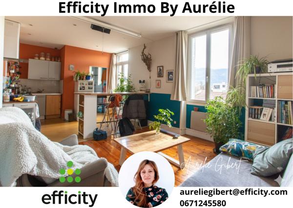 Appartement 2 pièces - 52 m² Exclusivité efficity