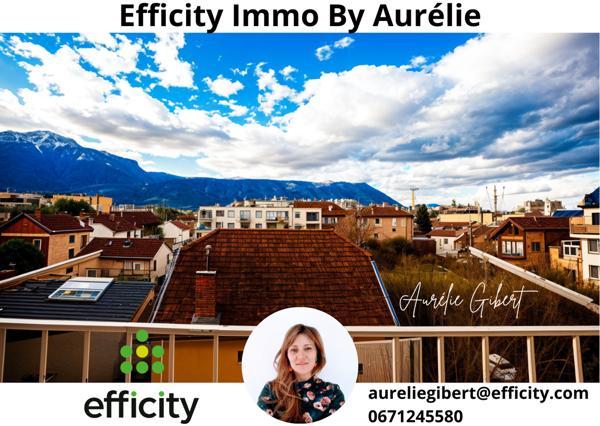 Appartement 2 pièces - 52 m² Exclusivité efficity