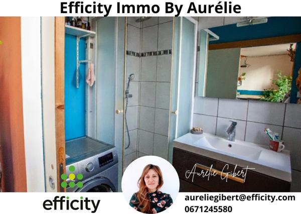 Appartement 2 pièces - 52 m² Exclusivité efficity