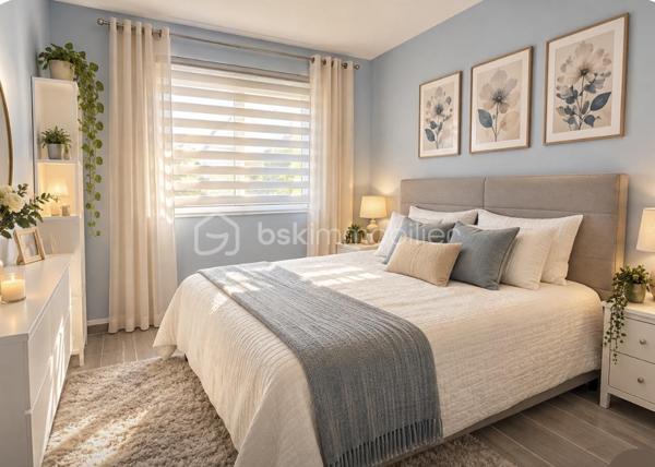 Magnifique grande maison de famille avec vie de plain pied au calme avec école et transports . Entrée grand séjour salon très lumineux  avec poêle a granulés accès directement sur terrasse de 80 m2 exposée plein sud . Cuisine ouverte équipée et aménagée , arrière cuisine. 3 chambres avec dressing sdb et wc . 1 er étage : deux chambres avec dressing sdd et wc . Garage jardin terrasse. En parfait état ! Une visite s impose !