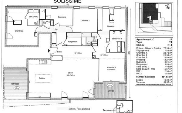 Appartement à vendre    4 pièces • 181,53 m2 Toulouse