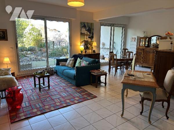 Appartement F3 de 73 m² en rez de jardin