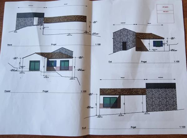 Terrain à vendre avec ruine  SAINT ETIENNE VALLEE FRANCAISE (48)
