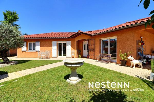 Saint Priest Manissieux Maison 4 pièces 107 m2 piscine terrain 681m2