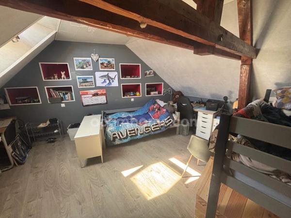 Vaux-Andigny 02110 - Charmante maison individuelle avec garage & jardin clos sur 1470m²