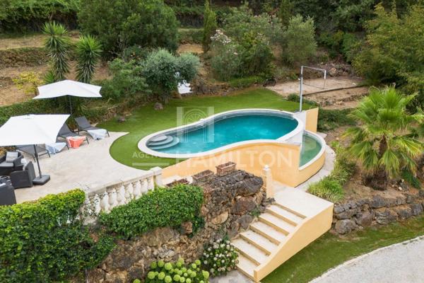 Villa de prestige au sein d’un domaine privé d’exception avec vu Biot
