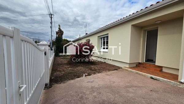 maison 70m² rénové en excellent état, terrain 1525m²
