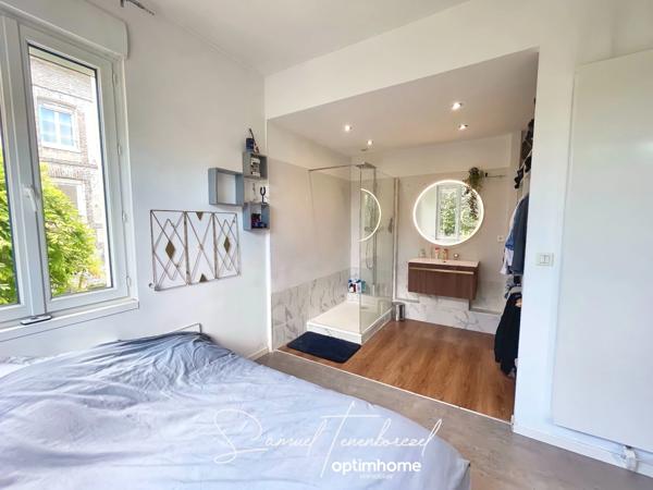 Appartement haussmannien de 102 m² avec cheminée, parking et extérieur – ROUEN (76000)