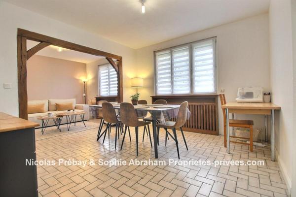 Maison 3 pièces avec sous-sol et grand jardin à Toury