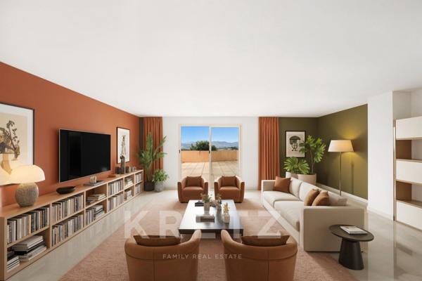 Appartement 110 m² - Terrasse vue mer - Piscine