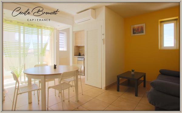 Appartement à vendre CANET EN ROUSSILLON – T2 EN FRONT DE MER AVEC VUE MER
