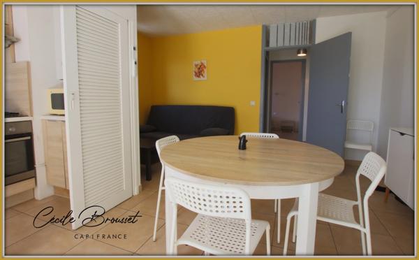 Appartement à vendre CANET EN ROUSSILLON – T2 EN FRONT DE MER AVEC VUE MER