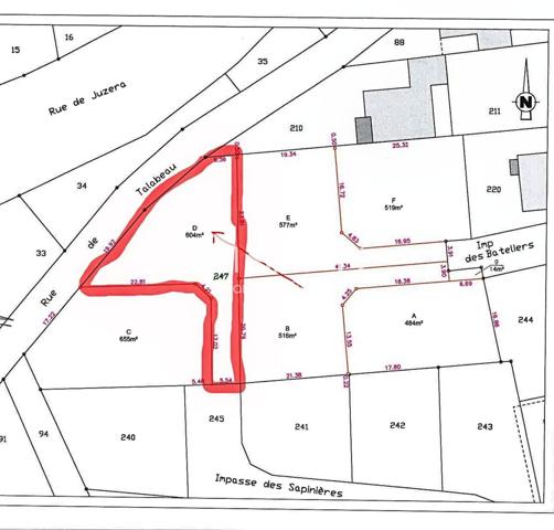 TERRAIN CONSTRUCTIBLE VIABILISE LIBRE DE CONSTRUCTEUR