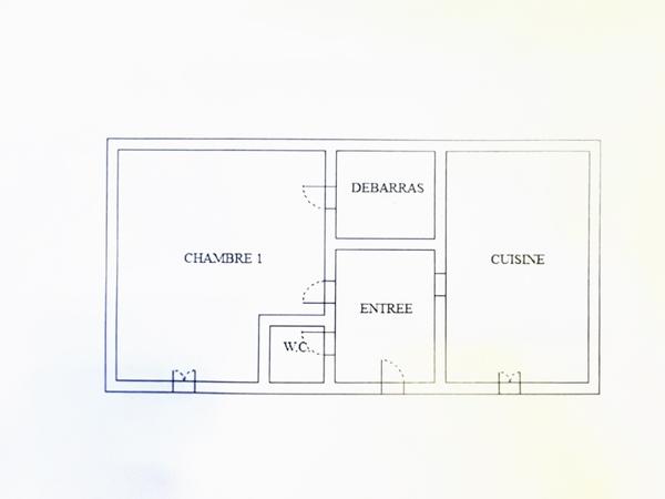 Maison à vendre |  Vouzeron |  2 pièces | 41,3 m²