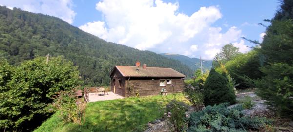 Mittlach (68380) Chalet au calme offrant une vue magnifique sur les sommets