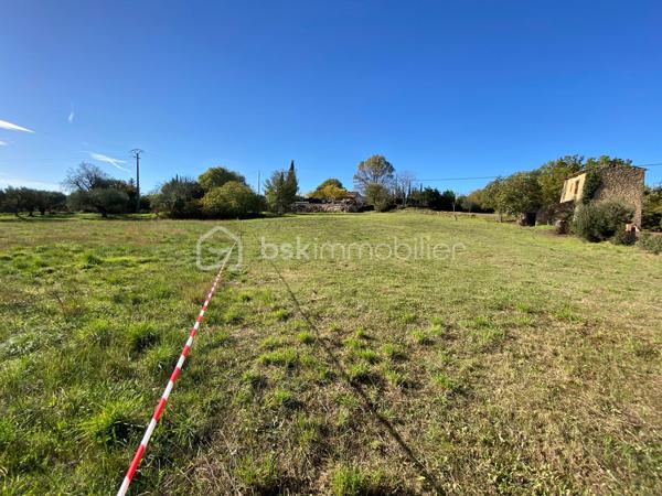 À Salernes, au cœur de l'arrière-pays varois, entre les Gorges du Verdon et la Côte d'Azur, découvrez ce superbe terrain de 6 447 m² offrant un cadre de vie exceptionnel, au calme, baigné de soleil et bénéficiant d'une vue panoramique imprenable sur les collines environnantes ainsi que sur le magnifique village perché de Tourtour.

Ce bien rare dispose d'un permis de construire déjà accordé pour la réalisation d'une villa d'environ 130 m² comprenant une vaste pièce de vie ouverte sur l'extérieur, trois chambres, une suite parentale, une terrasse couverte, une piscine avec pool-house ainsi qu'un garage et ses annexes.
Le projet reste entièrement personnalisable selon vos envies, avec une possibilité d'extension jusqu'à 40 % et une hauteur de construction autorisée de 7 mètres, offrant de nombreuses perspectives d'aménagement.

Le terrain est composé d'une partie en restanques permettant la création de l'accès et d'une belle zone plane idéale pour l'implantation de la future habitation et de ses espaces extérieurs.

Viabilités et prestations : 
• Tout-à-l'égout présent sur le terrain 
• Réseaux d'eau, d'électricité et de télécommunications en limite de propriété
• Travaux de terrassement et création d'accès à prévoir

Cet emplacement privilégié séduira les amoureux de nature, de tranquillité et d'authenticité. 
À seulement quelques minutes des commerces et commodités de Salernes, ce terrain constitue une opportunité unique pour concrétiser un projet de résidence principale, secondaire ou d'investissement dans un environnement particulièrement recherché.

Dossier complet et informations complémentaires sur demande. Visites possibles sur rendez-vous.