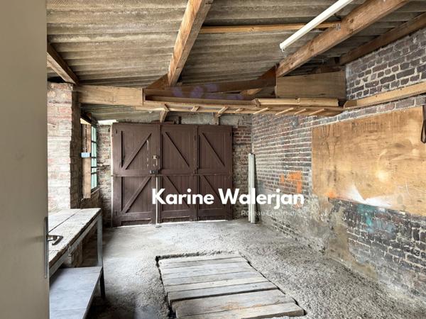 Courrières (62710) MAISON 5 PIECES 102M2 AGREABLE COUR - GARAGE