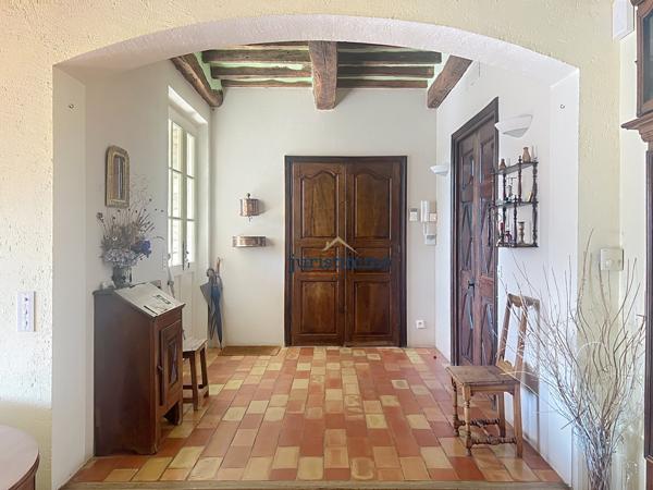 Vaison-la-Romaine (84110) AUX PORTES DE VAISON-LA-ROMAINE - PROPRIETE EN PIERRE SUR TERRAIN 8 500 m² AVEC PISCINE