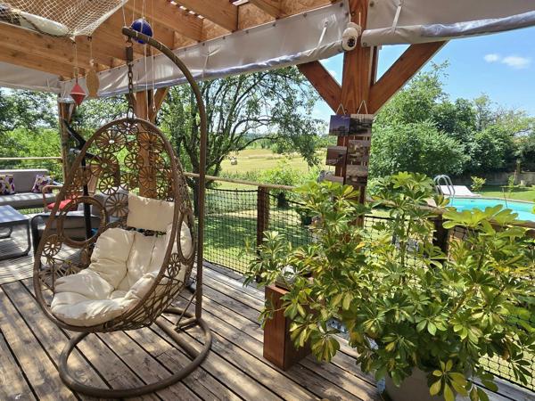 Maison de 4 chambres avec jolie vue aux portes de Ribérac