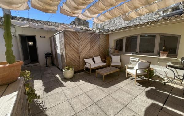 Vente Appartement P4 avec terrasse Intra muros Aigues-mortes