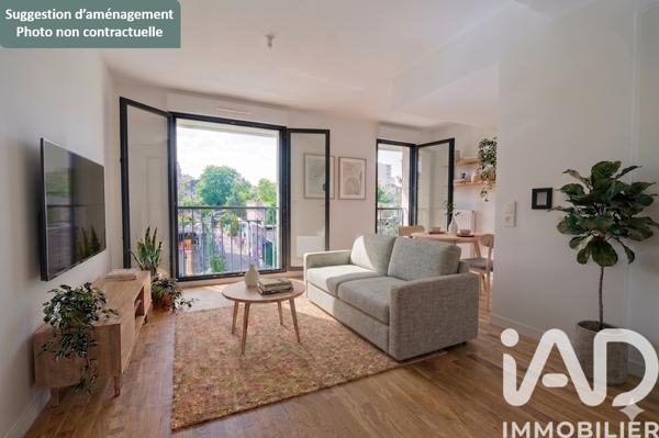 Studio à vendre 25,4 m² Montrouge