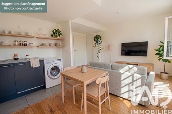 Studio à vendre 25,4 m² Montrouge