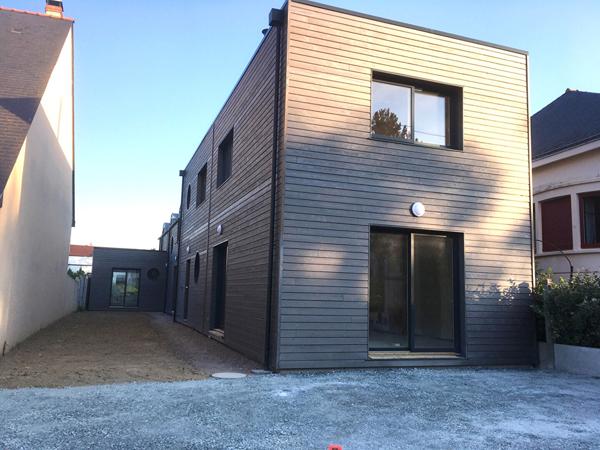 Maison d'architecte quatre chambres à vendre, quartier Eblé, Angers