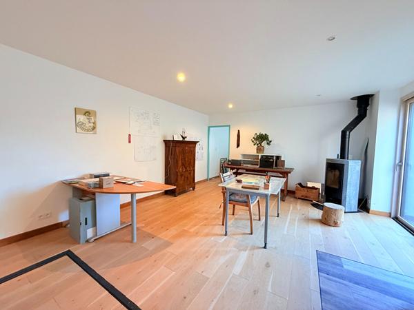 Maison d'architecte quatre chambres à vendre, quartier Eblé, Angers