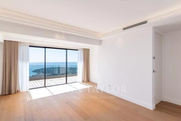 ROQUEBRUNE CAP MARTIN DOMAINE - VILLA CONTEMPORAINE FINIE - VUE MER PANORAMIQUE- PISCINE - GARAGES