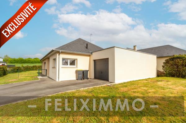 Saint-Berthevin (53940) Maison plain pied 3 chambres