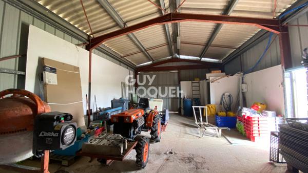 Batiment ostréicole avec claires