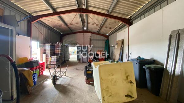 Batiment ostréicole avec claires