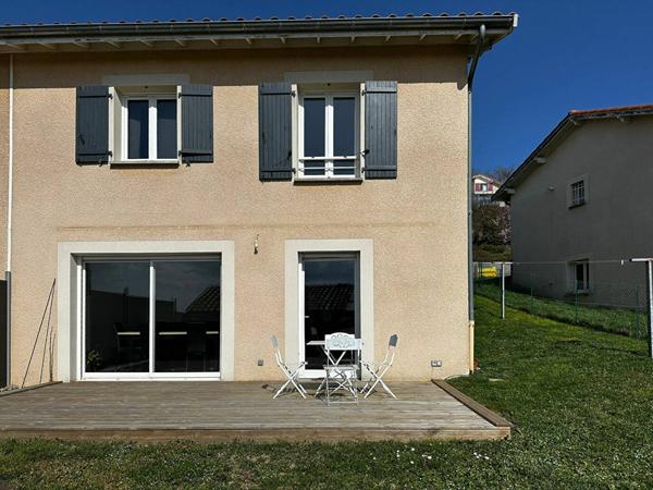 Maison T4 82 m² + garage + terrain 285 m²
