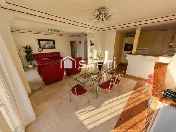 Très bel appartement 4 pièces vue mer avec Double Garage