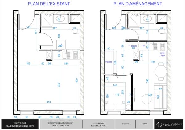 93310 - PRÉ-SAINT-GÉRVAIS - T1/T2 - LUMINEUX - VUE DÉGAGÉE - MÉTRO - RENTABILITÉ LOCATIF