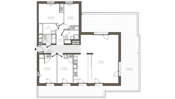Appartement à vendre 5 pièces 126 m² Vénissieux