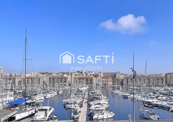 Appartement d’exception 144m2 vue Vieux Port