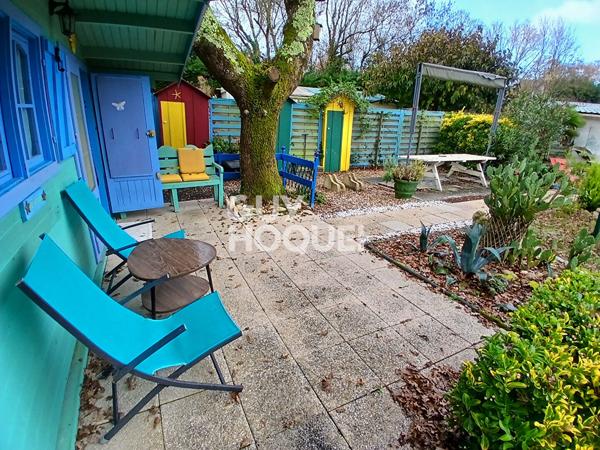 Terrain de Loisirs, 488m2, ST PIERRE D OLERON avec Chalet