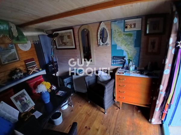 Terrain de Loisirs, 488m2, ST PIERRE D OLERON avec Chalet