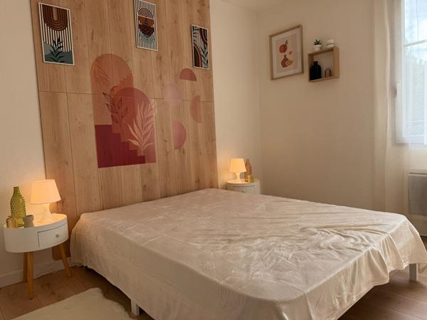 CARCASSONNE Résidence Di Castelli II maison rénovée et meublée avec 3 chambres jardin garage et piscine collective